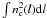 Mathematical equation: $\int n_{\mathrm{e}}^2(l) {\rm d}l$
