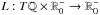 Mathematical equation: \hbox{$L:T\mathbb{Q} \times \mathbb{R}_0^ - \to \mathbb{R}_0^ -$}