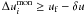 Mathematical equation: \hbox{$\Delta u^{\rm mon}_i\geq\uf-\delta u$}