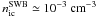 Mathematical equation: \hbox{$n_{\rm ic}^{\rm SWB}\simeq 10^{-3} \mbox{ cm}^{-3}$}