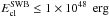 Mathematical equation: \hbox{$E_{\rm cl}^{\rm SWB}\leq 1\times 10^{48} \,\mbox{ erg}$}