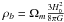 Mathematical equation: \appendix \setcounter{section}{1} $\rho_{b} = \Omega_m \frac{3H_0^2}{8 \pi G}$