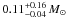 \hbox{$0.11^{+0.16}_{-0.04} \, M_{\odot}$}
