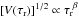 Mathematical equation: $[V(\tau_{\rm r})]^{1/2} \propto \tau_{\rm r}^{\ \beta}$