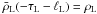 Mathematical equation: $\bar{\rho}_{\rm L}(-\tau_{\rm L} - \ell_{\rm L}) = \rho_{\rm L}$