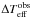 Mathematical equation: \hbox{$\Delta T_{\rm eff}^{\rm obs}$}