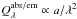 Mathematical equation: \hbox{$Q^{\rm abs/em}_{\lambda}\propto a/\lambda^2$}