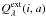Mathematical equation: \hbox{$Q^{\rm ext}_{\lambda}(i,a)$}