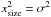 Mathematical equation: \hbox{$x_{\rm size}^2=\sigma^2$}