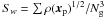 Mathematical equation: \hbox{$S_w=\sum \rho(\vec x_{\rm p})^{1/2}/N_{\rm g}^3$}