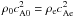 Mathematical equation: \hbox{$\rho_0 \co^2 = \rho_{\rm e} \ce^2$}