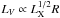 Mathematical equation: \hbox{$L_{V}\propto L_{\rm X}^{1/2} R$}