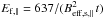Mathematical equation: \hbox{$E\rs{f,\parallel}= 637/(B\rs{eff,s,\parallel}^2 \,t)$}