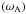 Mathematical equation: \hbox{$\left(\omega_{\rm A}\right)$}