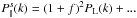 Mathematical equation: \hbox{$P^s_{\parallel}(k) = (1+f)^2 P_{\rm L}(k)+...$}