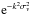 Mathematical equation: \hbox{${\rm e}^{-k^2\sigma_v^2}$}