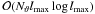Mathematical equation: \hbox{${\mathcal{O}(N_\vartheta\lmax\log\lmax)}$}