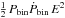 Mathematical equation: \hbox{$\frac{1}{2}\,P_{\rm bin}\dot{P}_{\rm bin}\,E^2$}