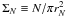 Mathematical equation: \hbox{$\Sigma_N\equiv N/\pi r_N^2$}