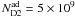 \hbox{$N_{\rm D2}^{\rm ad} = 5 \times 10^{9}$}