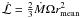 \hbox{$\dot{\mathcal{L}}=\frac{2}{3}\dot{M}\Omega r_\mathrm{mean}^2$}