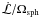 \hbox{$\mathcal{\dot{L}}/\Omega_\mathrm{sph}$}