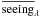 Mathematical equation: \hbox{$\mathrm{\overline{seeing}_\lambda}$}