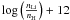 Mathematical equation: \hbox{$\log \left(\frac{n_{\rm Li}}{n_{\rm H}}\right)+12$}