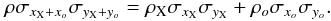 \appendix \setcounter{section}{1} \begin{equation} \rho\sigma_{x_{\rm X}+x_o}\sigma_{y_{\rm X}+y_o} = \rho_{\rm X}\sigma_{x_{\rm X}}\sigma_{y_{\rm X}} + \rho_{o}\sigma_{x_{o}}\sigma_{y_{o}}. \end{equation}