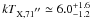 Mathematical equation: \hbox{${kT}_{{\rm X,71\arcsec}}\simeq 6.0^{+1.6}_{-1.2}$}