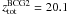 Mathematical equation: \hbox{$z^{{\rm BCG2}}_{{\rm tot}}=20.1$}