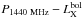 Mathematical equation: \hbox{$P_{1440~{\rm MHz}}-L^{{\rm bol}}_{{\rm X}}$}