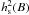 \hbox{$h^2_{\rm s}(B)$}