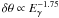 \hbox{$\delta\theta\propto E_\gamma^{-1.75}$}