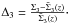 \hbox{$\Delta_3=\frac{\Sigma_3-\bar \Sigma_3(z)}{\bar \Sigma_3(z)}\cdot$}