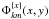 $\Phi_{km}^{\{ x \}}(x,y)$