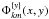 $\Phi_{km}^{\{ y \}}(x,y)$