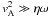 \hbox{${{v}}_{\rm A}^2 \gg \eta \omega$}