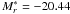 $M_r^*=-20.44$