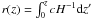 \hbox{$r(z)=\int_0^z cH^{-1} {\rm d}z'$}