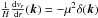 \hbox{$\frac{1}{H}\frac{{\rm d}v_r}{{\rm d}r}(\vec{k})=-\mu^2\delta(\vec{k})$}