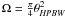 \hbox{$\Omega = \frac{\pi}{4} \theta_{{\it HPBW}}^2$}
