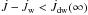 \hbox{$\dot J-\dot J_{\rm w}<\dot J_{\rm dw}(\infty)$}