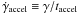 Mathematical equation: \hbox{$\dot{\gamma}_{\rm accel} \equiv \gamma/t_{\rm accel}$}