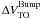 \hbox{$\Delta V_{\rm TO}^{\rm Bump}$}