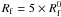 Mathematical equation: \hbox{$R_{\rm f} = 5 \times R^0_{\rm f}$}