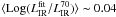 Mathematical equation: \hbox{$\langle {\rm Log}(L_{\rm IR}^{\rm fit}/L_{\rm IR}^{70})\rangle\thicksim0.04$}