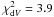 Mathematical equation: \hbox{$\chi^2_{{\rm d}V} = 3.9$}