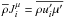 Mathematical equation: \appendix \setcounter{section}{2} \hbox{$\overline \rho J_i^\mu = \overline {\rho {u}'_i {\mu }'}$}
