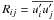 Mathematical equation: \hbox{$R_{ij} = \overline {{u}'_i {u}'_j } $}